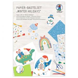 Ursus Kit de Bricolage en Papier, Multicolor, Taille Unique