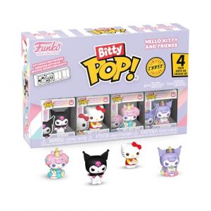 Image de Funko Bitty Pop! Sanrio - Kuromi - 4PKet Une Mini-Figurine Mystère en Surprise - 2.2 Cm - Hello Kitty Collectionnable - Idée de Cadeau