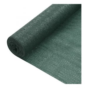 VidaXL Filet brise-vue Vert 1x25 m PEHD 75 g/m²