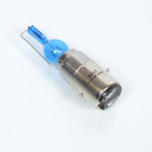 Ampoule-lampe 12v 35-35w norme s2 culot ba20d type xenon super bleu (projecteur) (vendu a l'unite) -p2r- **