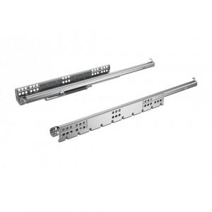 Hettich Coulisse de tiroir bois quadro 2d silent system 25kg - Longueur : 380 mm