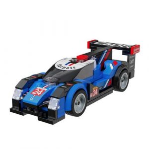 CaDA Supersonic Star DEQUBE 927DE55053 Kit de Construction Véhicule Sport Bleu 164 pièces + 8 Ans