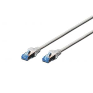 Digitus DK-1532-150 - Câble patch RJ45 CAT.5e SF/UTP Blindé Bt Bleu 15 m Gris