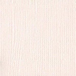 Bazzill basics paper Papier scrapbooking Bazzill 30 x 30 cm - Texture - Vanilla (blanc crème)