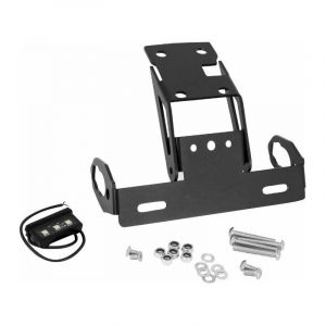 Support de plaque d'immatriculation moto en Alu Avoc Kawasaki 650 Z650
