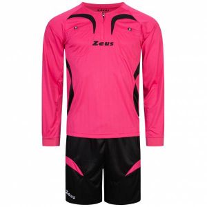 Zeus Hommes Tenue d'arbitre Maillot et short Fuxia