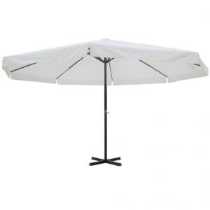 Image de VidaXL 40301 - Parasol classique rond avec pied alu 500 cm