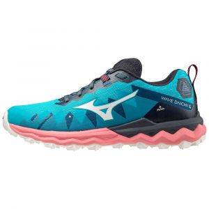 Image de Mizuno Wave Daichi 6 EU 37 Scuba Blue / Snow White / Tea Rose - Scuba Blue / Snow White / Tea Rose - Taille EU 37