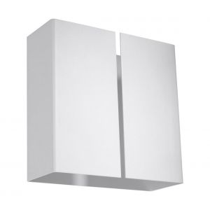 Image de Applique murale LINEA acier blanc 2 ampoules