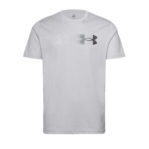 Under Armour T-shirt homme short sleeve lc fly in logo ss grey