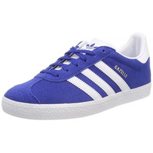 Image de Adidas Gazelle J Mixte Enfant, Bleu (Reauni Ftwbla 000), 37 1/3 EU