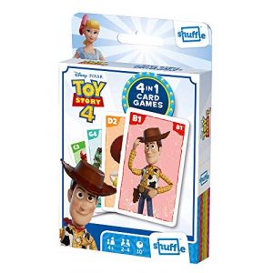 Shuffle Fun 4 en 1 Fun 4 in 1 Toy Story 4 Card Game