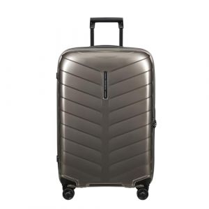 Samsonite Attrix - Spinner M, Valise, 69 cm, 73 L, Marron (Dune)