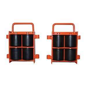 Rouleur charge volumineuse 6 tonnes - Lot de 2 rouleurs barre de liaison