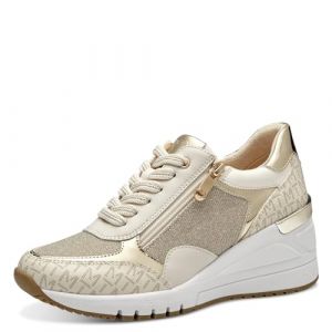 Marco Tozzi Basket by Guido Maria Kretschmer 2-23723-41 Femme, Cr&egrave;me, 41 EU