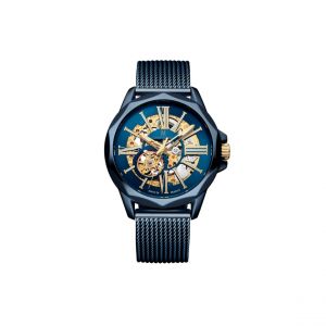 Montignac Montre Homme - MOW1206 Bracelet Acier Bleu