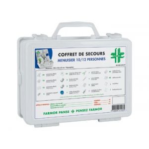 Farmor Coffret de secours Menuisier 10/12 personnes-MEN2140PP