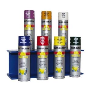 Image de Rust-oleum Finition hard hat jaune securite ral1007 aerosol 500 ml