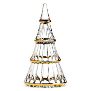 Holmegaard Sapin Fairytales XL Transparent-doré