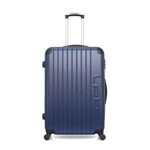 LPB VALISE GRAND FORMAT ABS 75cm 4 roues HAMBOURG MARINE
