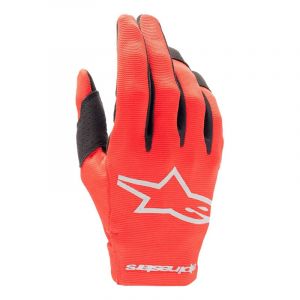 Alpinestars Gants cross Radar mars red/silver 2024- S