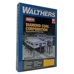 Walthers Cornerstone 933-4046 - La Mine De Charbon Diamond Coal Modèle Chemin De Fer Accessoires