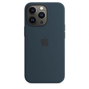 Image de Apple Silicone Case with MagSafe Bleu Abysse iPhone 13 Pro Max