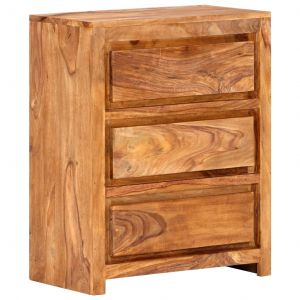 Image de VidaXL Armoire à tiroirs 60x33x75 cm Bois d'acacia massif