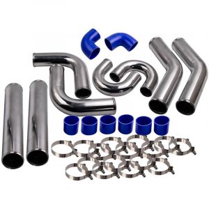 76mm 3 pouce turbo intercooler pipe Kit UNIVERSALE Kit de tuyaux refroidisseur NEUF