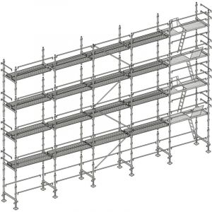 Altrad Échafaudage Façadier 160 m²
