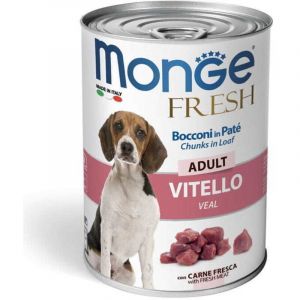 Image de Monge Fresh Adult Vitello Cibo Umido Per Cani Adulti 400G