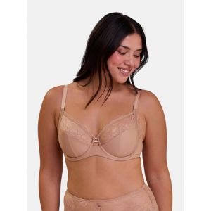 Sans Complexe Soutien-gorge à armatures Lily - Couleur 100C, 100D, 100E, 100F, 105C, 105D, 105E, 105F, 110D, 110E, 85D, 85E, 90C, 90D, 90E, 90F, 95C, 95D, - Taille Marron