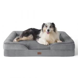 Panier pour Chien - Bedsure - Grande Taille - Orthop&eacute;dique - D&eacute;houssable - Anti-d&eacute;rapant