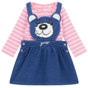 Guess Ensemble body manches longues et jupe bébé fille