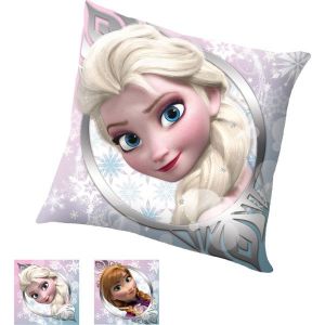 Image de Sidj Coussin réversible médaillon La Reine des Neiges (40 x 40 cm)