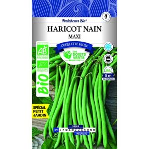 Les doigts verts Graines Haricot Nain Maxi bio Les Doigts Vert 30g