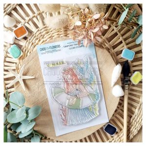 Planche de tampons Clear A7 « Fille au soleil »
