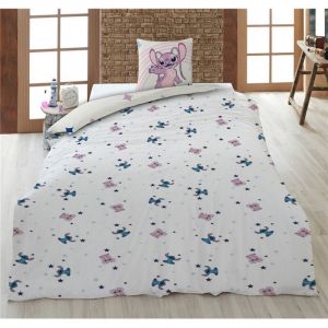Aymax Parure de lit 140x200 cm Stitch & Angel (Stitch & Lilo)