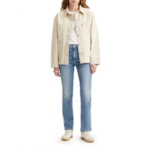 Levi's 724 High Rise Straight Jeans Femme, Blue Wave Light, 32W / 32L