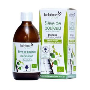 Ladrôme Boissons à base de plantes : Sève de bouleau bio - 500 ml