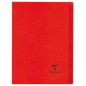 Clairefontaine Kover Book - Cahier piqué 96P 24x32 Séyès (90g) couverture opaque