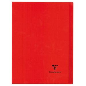 Clairefontaine Kover Book - Cahier piqué 96P 24x32 Séyès (90g) couverture opaque