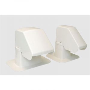 MC Distribution Col de cygne - Dimensions: 250 x 125 mm - Blanc - Blanc