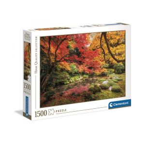 Clementoni Autumn Park-1500 pièces-Puzzle Adulte-fabriqué en Italie, 31820