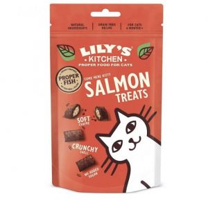 Image de Lily's Kitchen Friandises au Saumon pour Chat - 60g