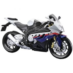 Maisto M32702 Moto-BMW S1000 RR 1:12 Modèles et Couleurs Assortis