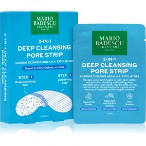 Mario Badescu 2-in-1 Deep Cleansing Pore Strip Patchs anti points noirs