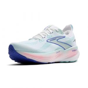 Brooks Chaussures Glycerin GTS 22 Medium blanc bleu ciel femme - 38.5