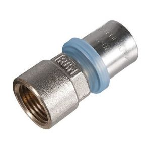 rbm Raccord droit femelle fixe - Ø 26 mm - F 3/4""