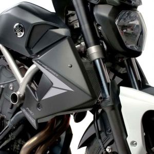 Antonio Puig Ecopes de Radiateur Yamaha MT-07 13-16 Noir Mat